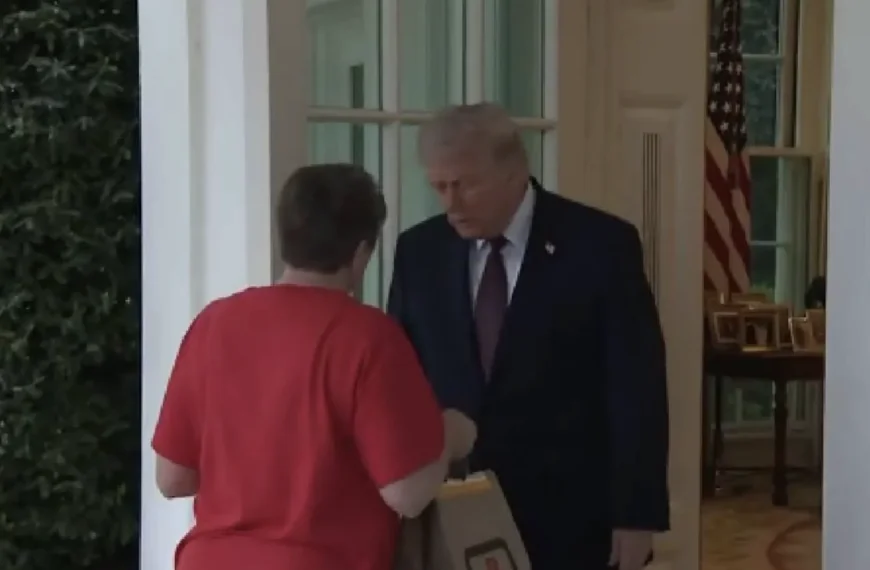 Verbijstering: DIT krijgen Willem-Alexander, Maxima en Jetten te eten van Trump