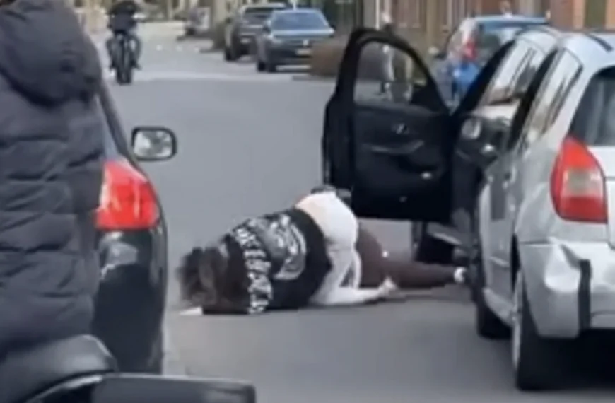 Verkeersruzie in Helmond loopt uit de hand: &acute;Vrouwen rollen knokkend over straat&acute;